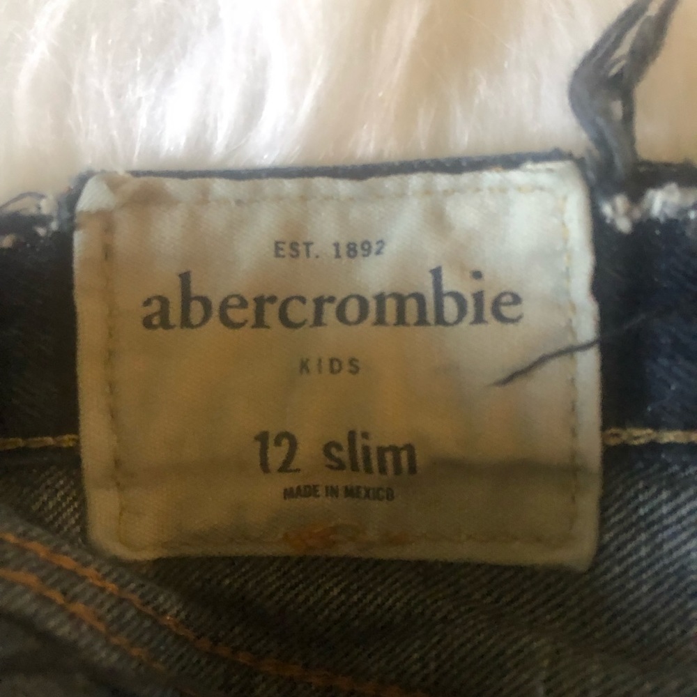 Abercrombie Kids Custom Made Distressed Denim Jean - Picture 5 of 8